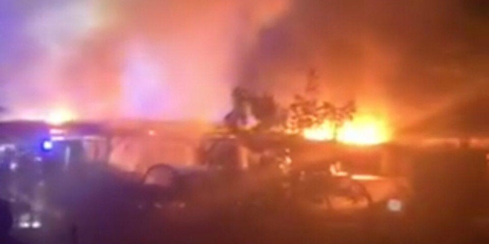 Explosion in der Großfeldsiedlung: Ein Toter