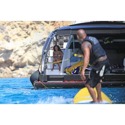 Mel B: Sport im Urlaub