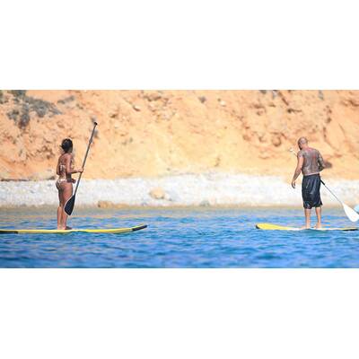 Mel B: Sport im Urlaub