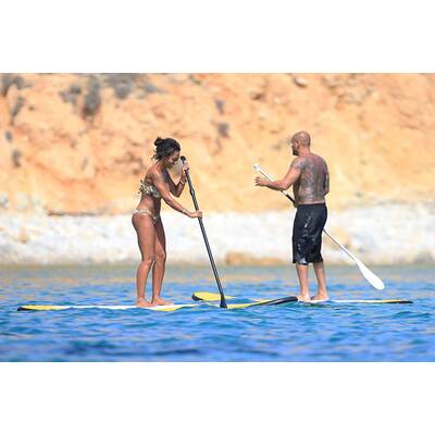 Mel B: Sport im Urlaub