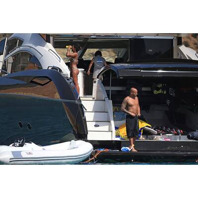 Mel B: Sport im Urlaub