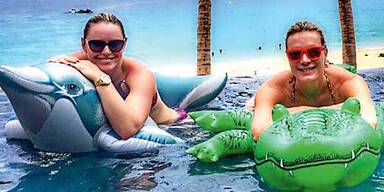 Vonn & Höfl-Riesch  tauchen ab