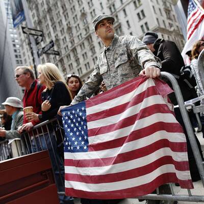 Obamas Auftritt am Ground Zero