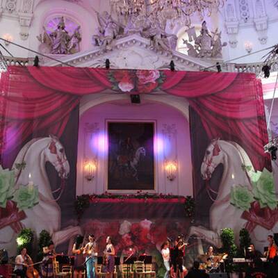 Der Auftakt zu einer wundervollen Ballnacht.