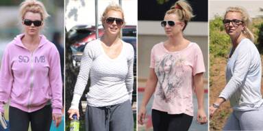 Britney nur noch im Jogger