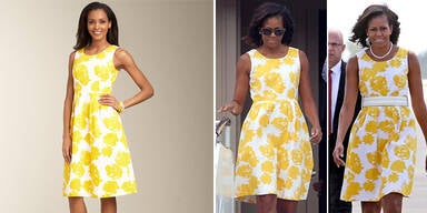 Michelle Obama im $55 Kleid 