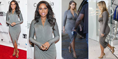 Kim & Jennifer: Zwei Stars im gleichen Kleid