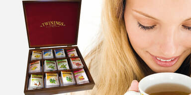 Twinings-Teekassetten gewinnen