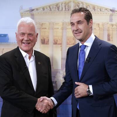 Die Bilder zu Strache vs. Stronach