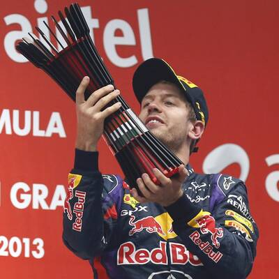 Vettel feiert seinen 4. Formel-1-Titel