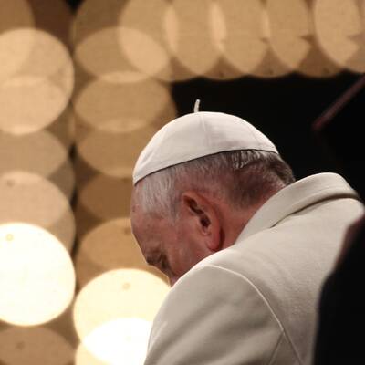 Franziskus betete mit tausenden Menschen