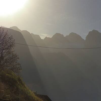 Blick auf Gosaugletscher/Dachstein