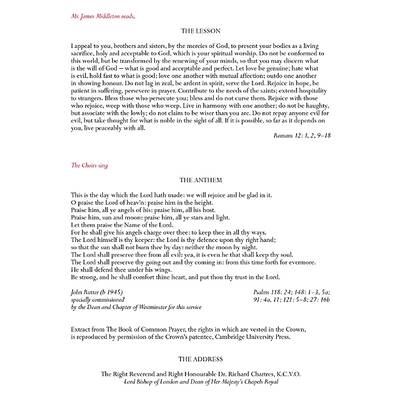 The Royal Wedding: Official Programme