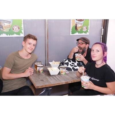 Ben & Jerry's Vegan Tasting in Wien