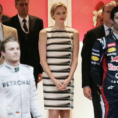 Charlène mit neuen Looks