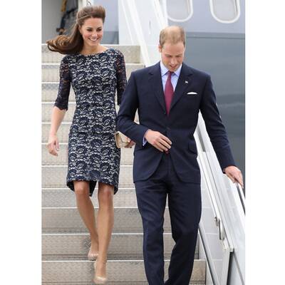 Lack-Heels von LK Bennett sind die bevorzugten Treter der Mode-Queen.