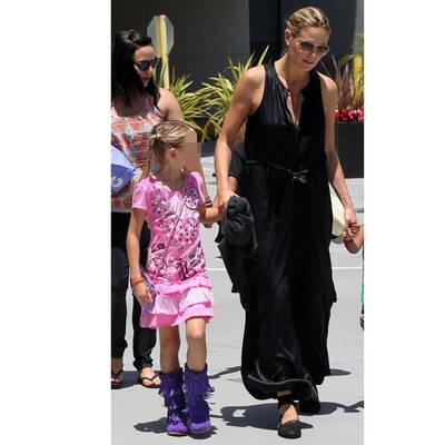 Heid Klum: Sie trägt nur noch schwarz 