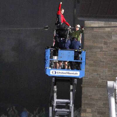 Dem 33-jährigem Akrobaten Nik Wallenda gelang Lebenstraum 