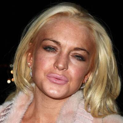 Lindsay und ihrer Beauty-Pannen 