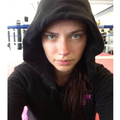 Sie trainiert bis zur totalen Erschöpfung