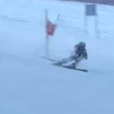 Die Bilder des Damen Riesentorlaufes