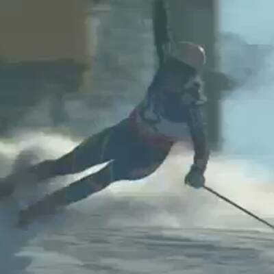 Die Bilder des Damen Riesentorlaufes