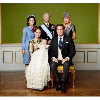 Prinzessin Madeleine: Nicolas' offizielle Tauffotos