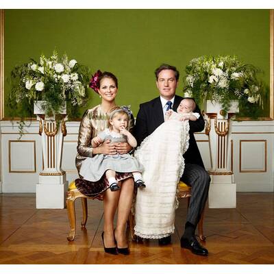 Prinzessin Madeleine: Nicolas' offizielle Tauffotos