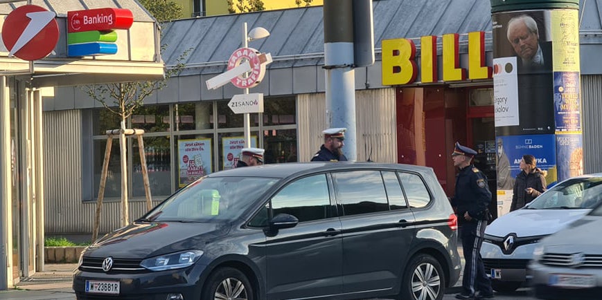Banküberfall Brünner Straße Wien-Floridsdorf