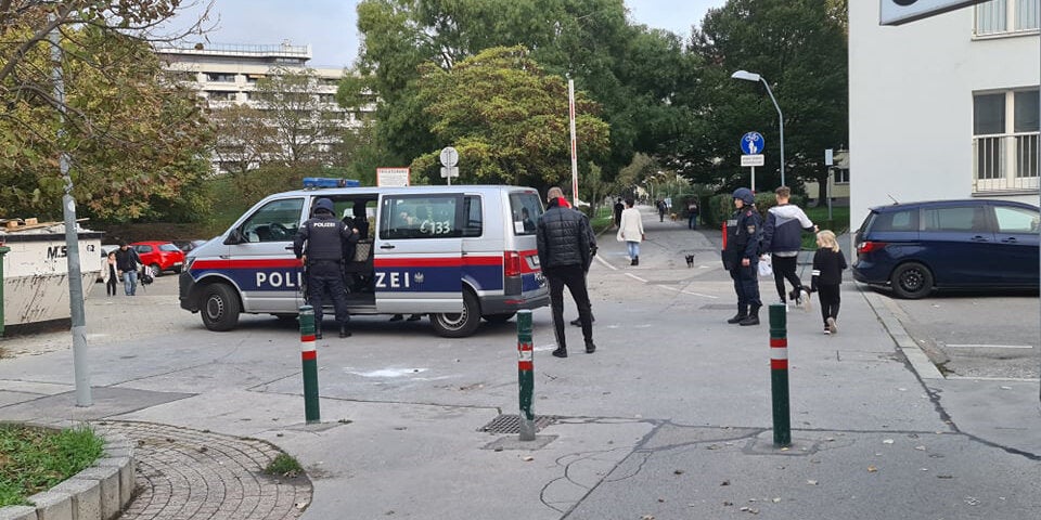 Bankraub Brünner Straße Wien-Floridsdorf