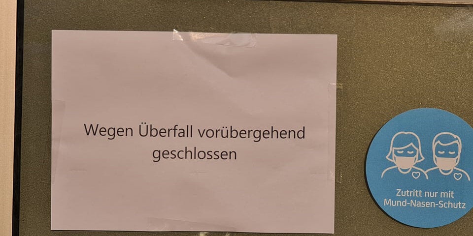 Banküberfall Brünner Straße Wien-Floridsdorf