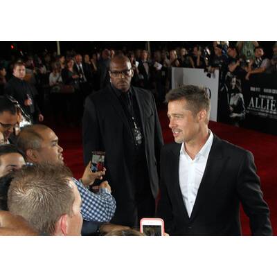 Brad Pitt zurück am roten Teppich