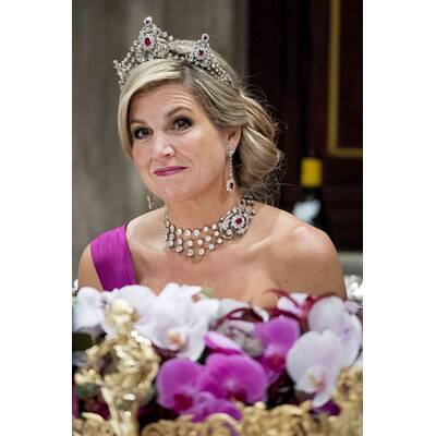 Königin Maxima lässt tief blicken