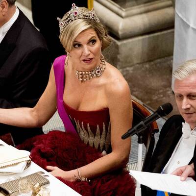 Königin Maxima lässt tief blicken