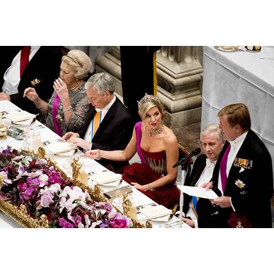 Königin Maxima lässt tief blicken