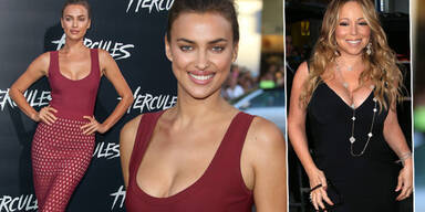 Irina Shayk, Mariah Carey & Co. bei "Hercules"-Premiere