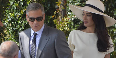 Clooney & Amal offiziell verheiratet