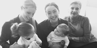 Michelle Hunziker, Aurora Ramazzotti, Sole, Celeste