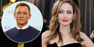 Angelina Jolie flirtet mit IHM fremd