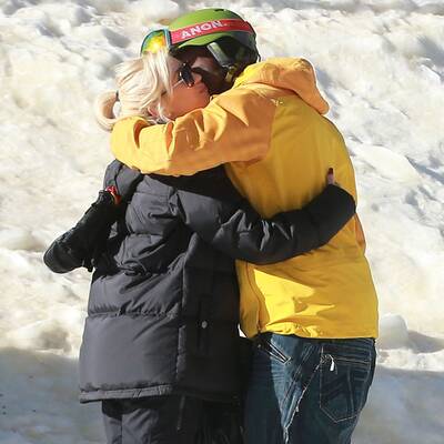 Gwen Stefani & Seal treffen sich im Ski-Urlaub