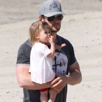 Chris Hemsworth mit Tochter India Rose