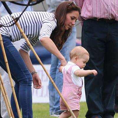 Herzogin Kate & Prinz George bei Williams Poloturnier