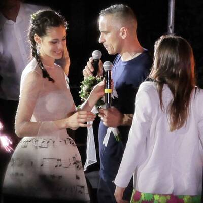 Eros Ramazzotti heiratete seine Marica Pellegrinelli