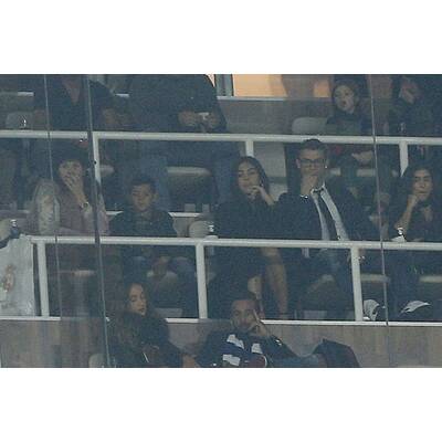 Cristiano Ronaldo mit Freundin Georgina Rodriguez und Sohn Junior