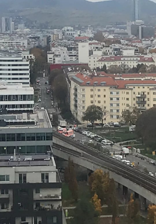Riesiger Polizei-Einsatz in Wien: Entwarnung