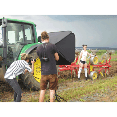 Making of Jungbauernkalender 2017