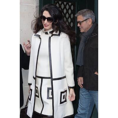 Amal Clooney: Die besten Schwangerschafts-Looks