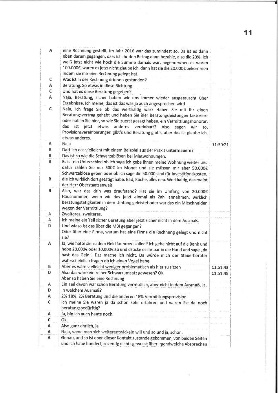 Beinschab: Ihre geheime Aussage