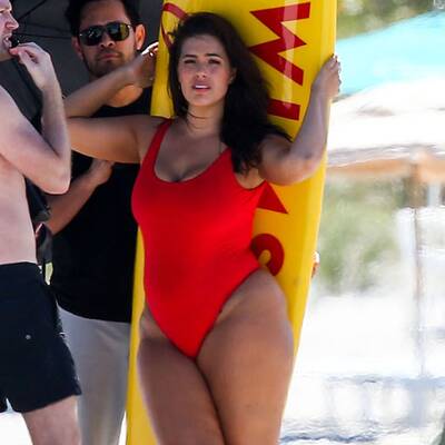 Ashley Graham: Baywatch-Shooting