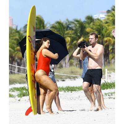 Ashley Graham: Baywatch-Shooting